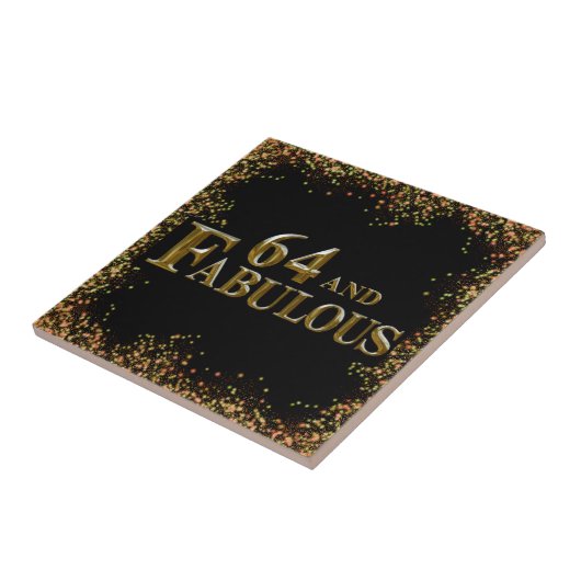 64歳の誕生日 タイル (側面)