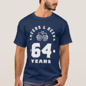 64歳の贈り物 | 64誕生日ギフトアイディア Tシャツ (正面)