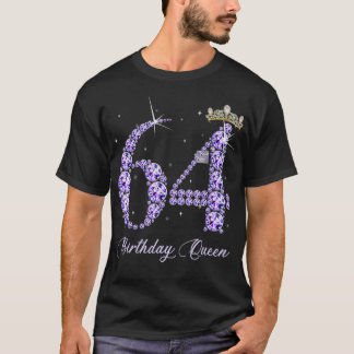 64歳64誕生日クィーンダイヤモンドヒ Tシャツ