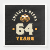 64誕生日応援とビール64年おもしろい (正面)