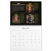 64黒人歴史ヒーロー： 24ヶ月のカレンダー カレンダー (3月 2026)