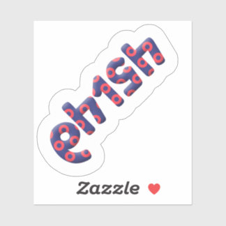 64154ナンバーフィッシュステッカー シール