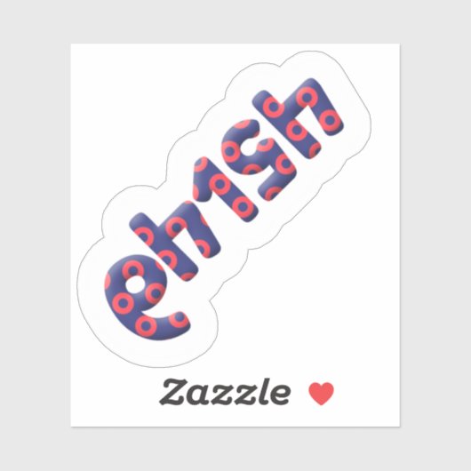 64154ナンバーフィッシュステッカー シール (シート)