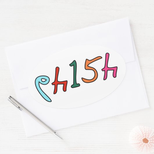 64154 楕円形シール (封筒)