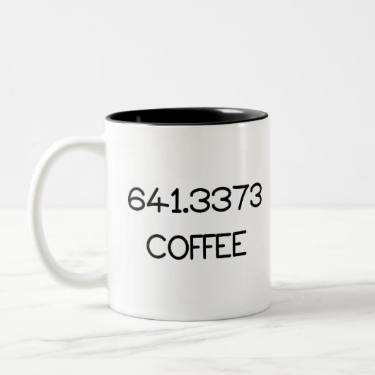 641.3373コーヒー ツートーンマグカップ (左)