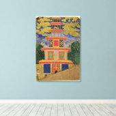 64.351ラマ頼ラクシュマナ島のAでSitaを放棄する キャンバスプリント (インサイチュ (ウッドフロア))