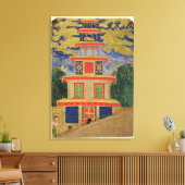 64.351ラマ頼ラクシュマナ島のAでSitaを放棄する キャンバスプリント (インサイチュ (リビング))