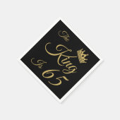 65おもしろい誕生日男性へ スタンダードカクテルナプキン (角)