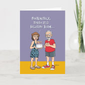 65おもしろい誕生日 カード (正面)