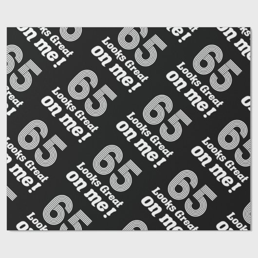 65おもしろい誕生日 ラッピングペーパー (フラット)