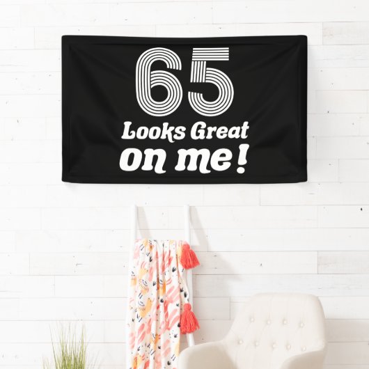 65おもしろい誕生日 横断幕 (インサイチュ)