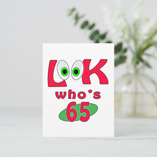 65って誰? ポストカード (スタンド正面)