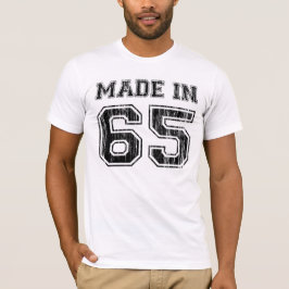 「65で作られる Tシャツ