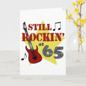 65のまだRockin カード (黄色い花)