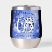 65エレガントth Blue Sapphire 結婚's Anniversary (正面)