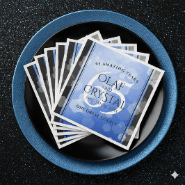 65エレガントth Blue Sapphire 結婚's Anniversary