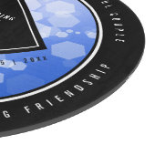 65エレガントth Blue Sapphire 結婚's Anniversary カッティングボード (角)