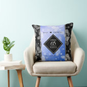 65エレガントth Blue Sapphire 結婚's Anniversary クッション (椅子)