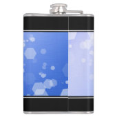 65エレガントth Blue Sapphire 結婚's Anniversary フラスク (裏面)