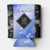 65エレガントth Blue Sapphire 結婚's Anniversary 缶クーラー (裏面)