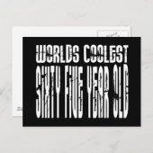 65クール誕生日世界クール65 ポストカード (正面/裏面)