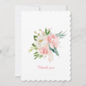 65パーソナライズされたTH女性誕生日招待状 招待状 (裏面)