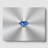 65パーソナライズされたth結婚周年記念ゲストブック ゲストブック (裏面)