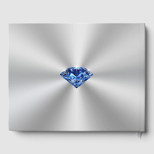 65パーソナライズされたth結婚周年記念ゲストブック ゲストブック (裏面)