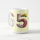 65フローラマイルストーン65周年 コーヒーマグカップ (正面左)