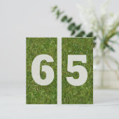 65ヤードの誕生日招待状 招待状 (スタンド正面)