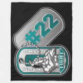 65分フリースブランケット フリースブランケット (正面)