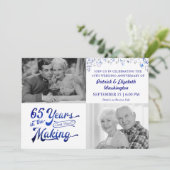 65周年サファイアシルバースター 招待状 (スタンド正面)