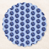 65周年サファイア ペーパーコースター (正面)