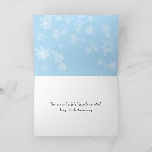 65周年冬ハート カード (内部)