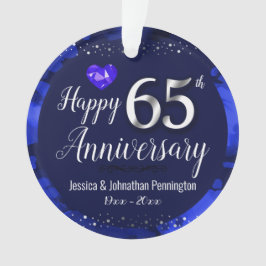 65周年結婚を迎える オーナメント