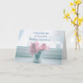 65周年結婚記念日カード カード (黄色い花)