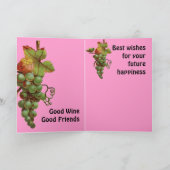 65周年記念の願い、オーダーメイド カード (内部)