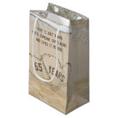 65周年記念ビーチハートとヒトデ スモールペーパーバッグ (正面アングル)