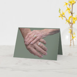 65周年記念結婚カードと詩 カード