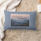 65周年調整のパーソナライズおめでとう ランバークッション (ブランケット)