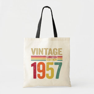 65年の贈答品ヴィンテージ1957年65回誕生日贈答品 トートバッグ