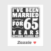 65年間の結婚生活を経た祖父母も素敵 シール (シート)