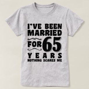 65年間の結婚記念品 Tシャツ