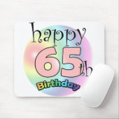 65歳の誕生日おめでとう マウスパッド (マウス)