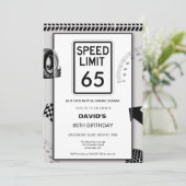 65歳の誕生日おめでとう Speed Limit 招待状 (スタンド正面)