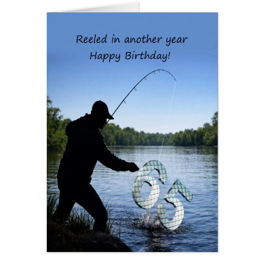 65歳の誕生日を迎える漁師さんへ (正面)
