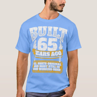 65歳の誕生日ギフトアイディア65年前に建てられた Tシャツ