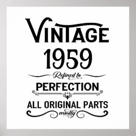 65歳の誕生日パーティーにぴったりのオリジナルグッズ ポスター