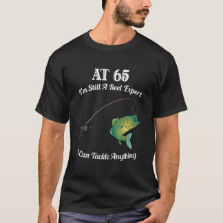 65歳の釣り人 フィッシング Tシャツ