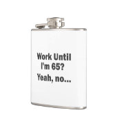 65歳まで働くの？うんいや… フラスク (左)